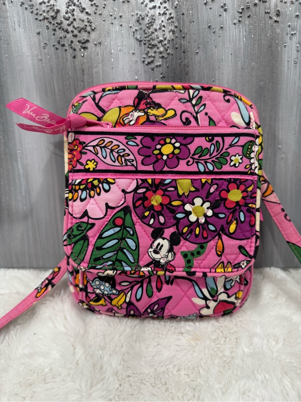 Vera Bradley Disney Just Mousing Around Hipster Crossbody Bag